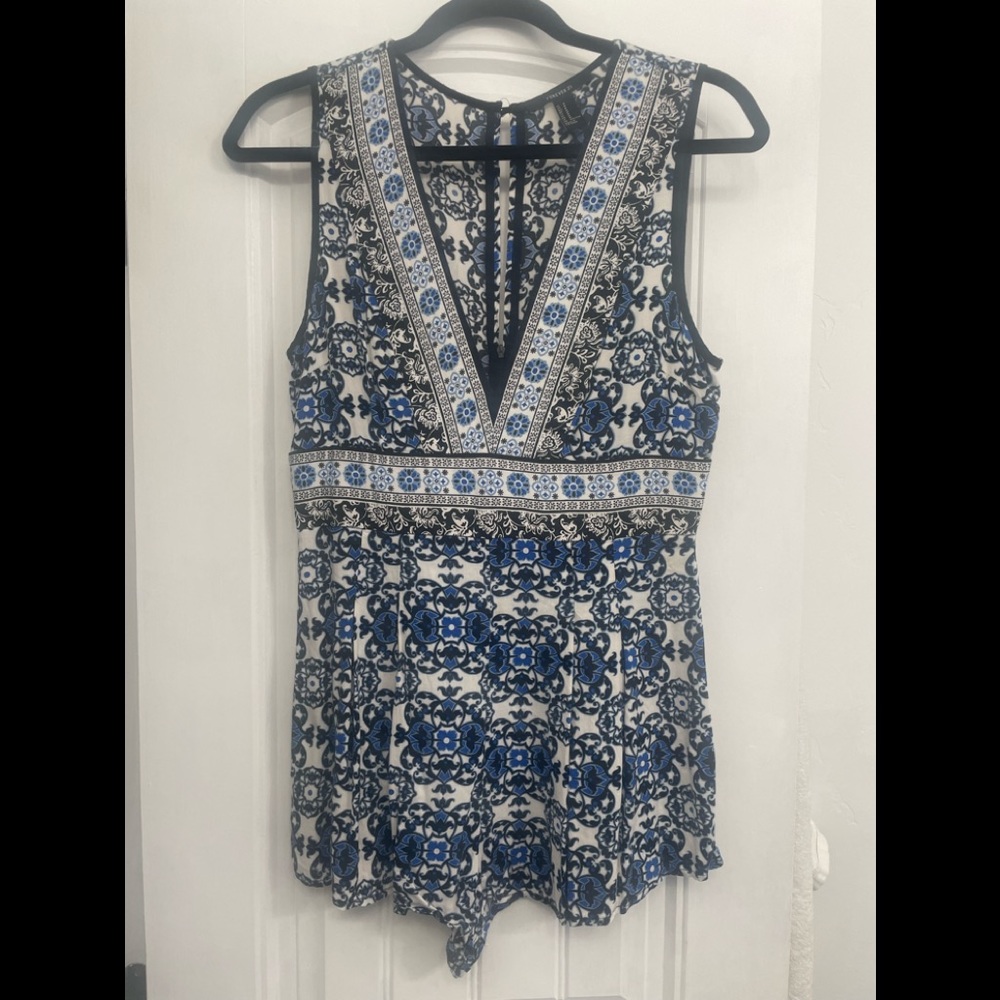 Very Flattering V-Neck Romper
